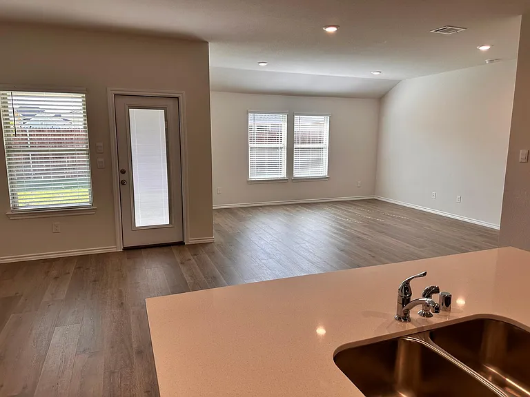 View of Living and dining from Kitchen