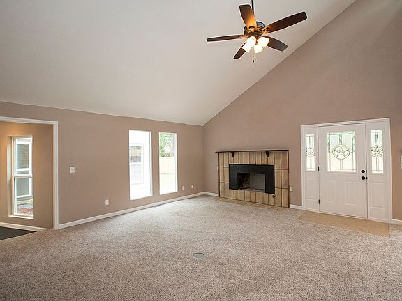 Living with view of backyard