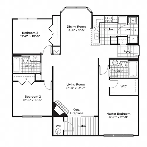 Floor plan C2 | Premium