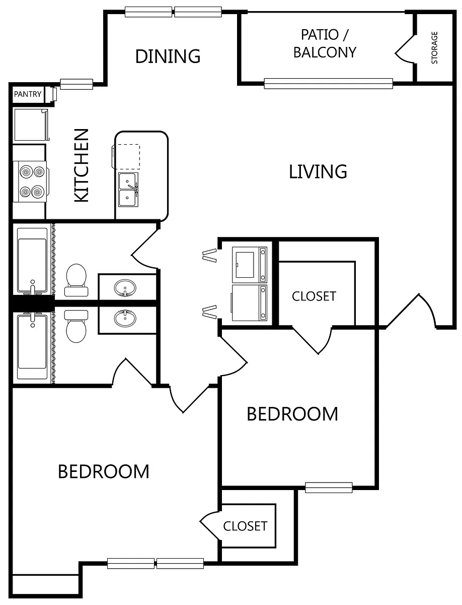 Floor plan B2