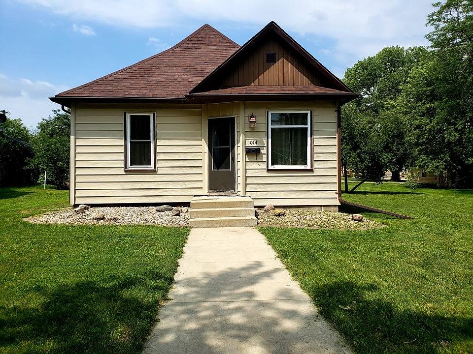 Front, East side of house