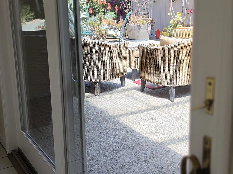 Hallway door to Patio