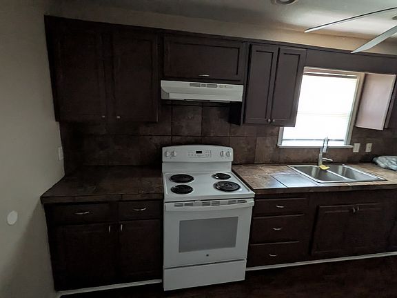 Stove and sink
