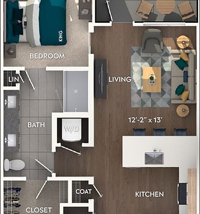 5th image of 3480 Lakeside Dr NE #100-1206