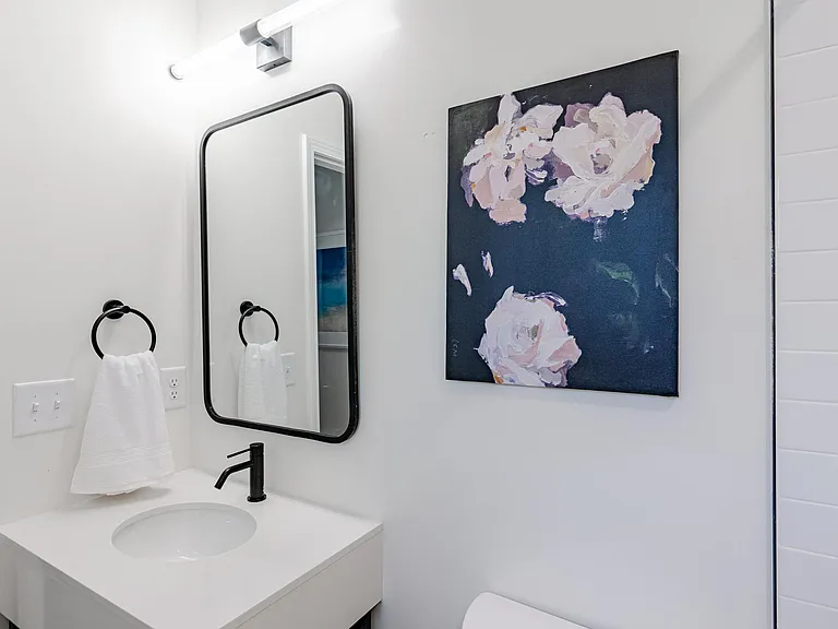 High end private bathroom