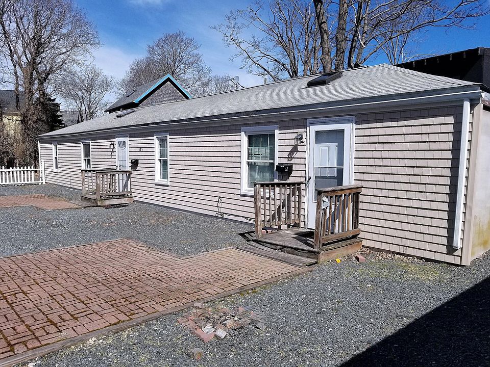 front entrance and patio