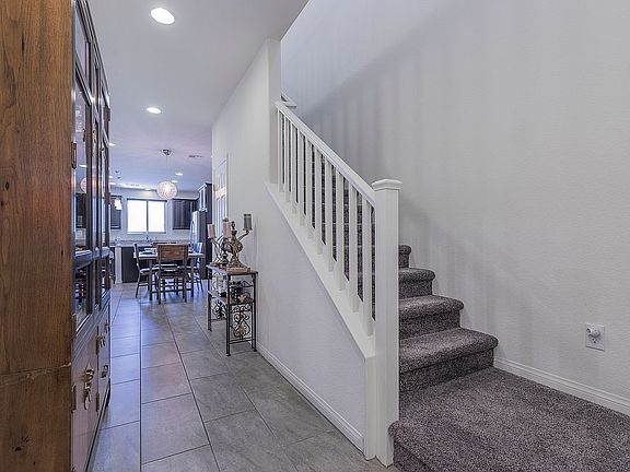 Mission-style staircase