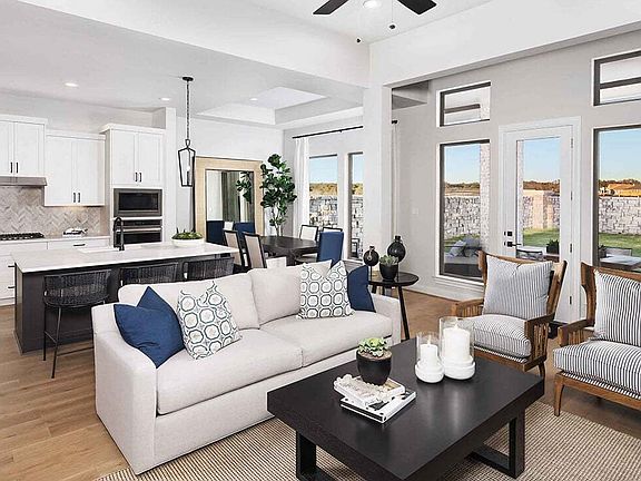 Great Room at Madeline Plan at 6 Creeks