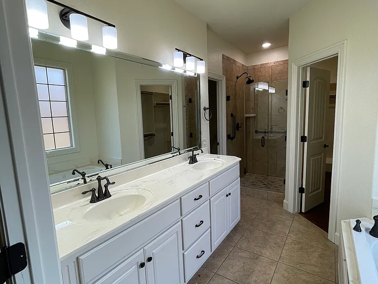 Master bathroom