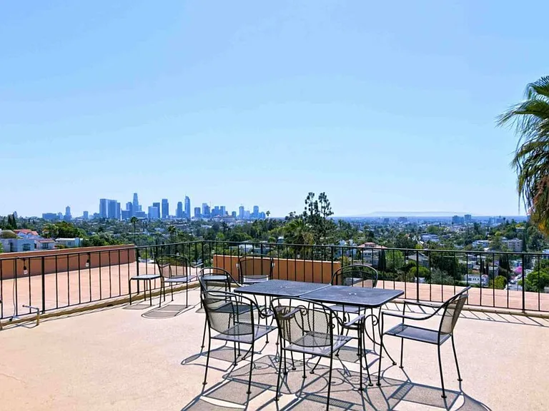 Roof deck.
