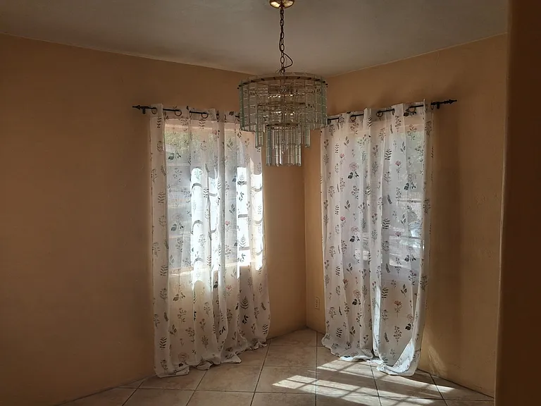 dining room 3 windows