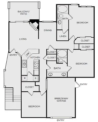 Floor plan C1