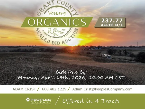 County Road H & Jimtown Rd, Cuba City, WI 53807