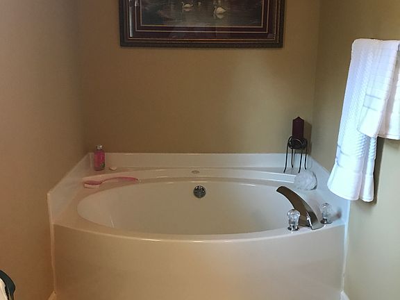 Master bath garden tub