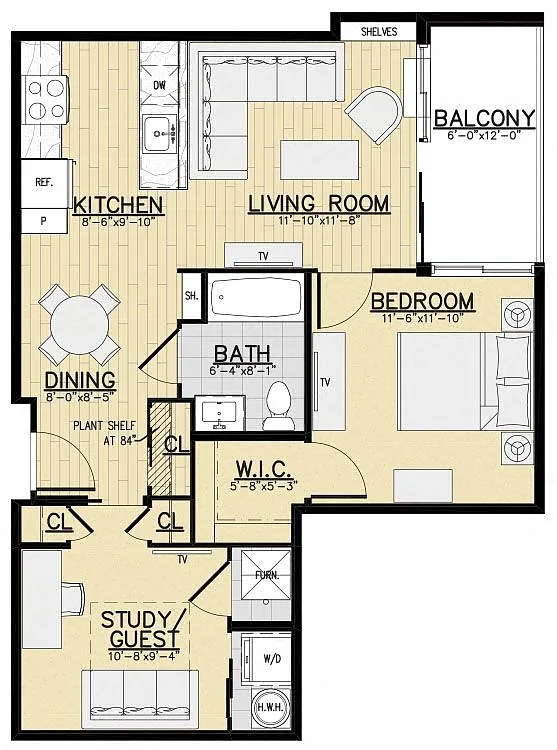 Floor plan C5