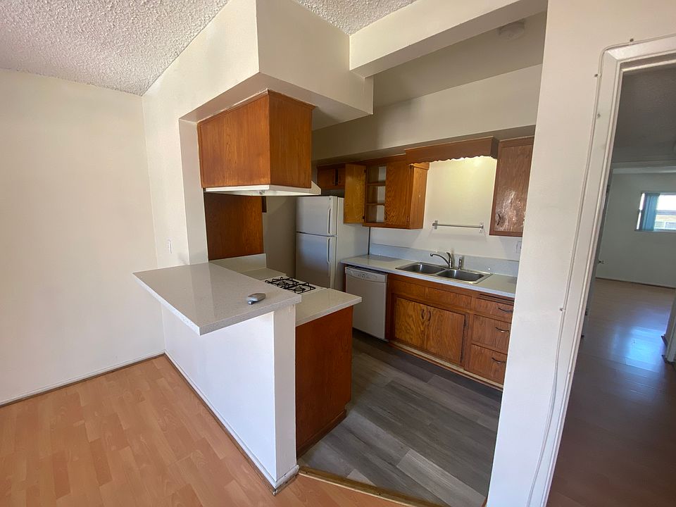 View of Kitchen from living room.