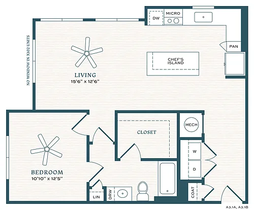 Floor plan Orchid - A3