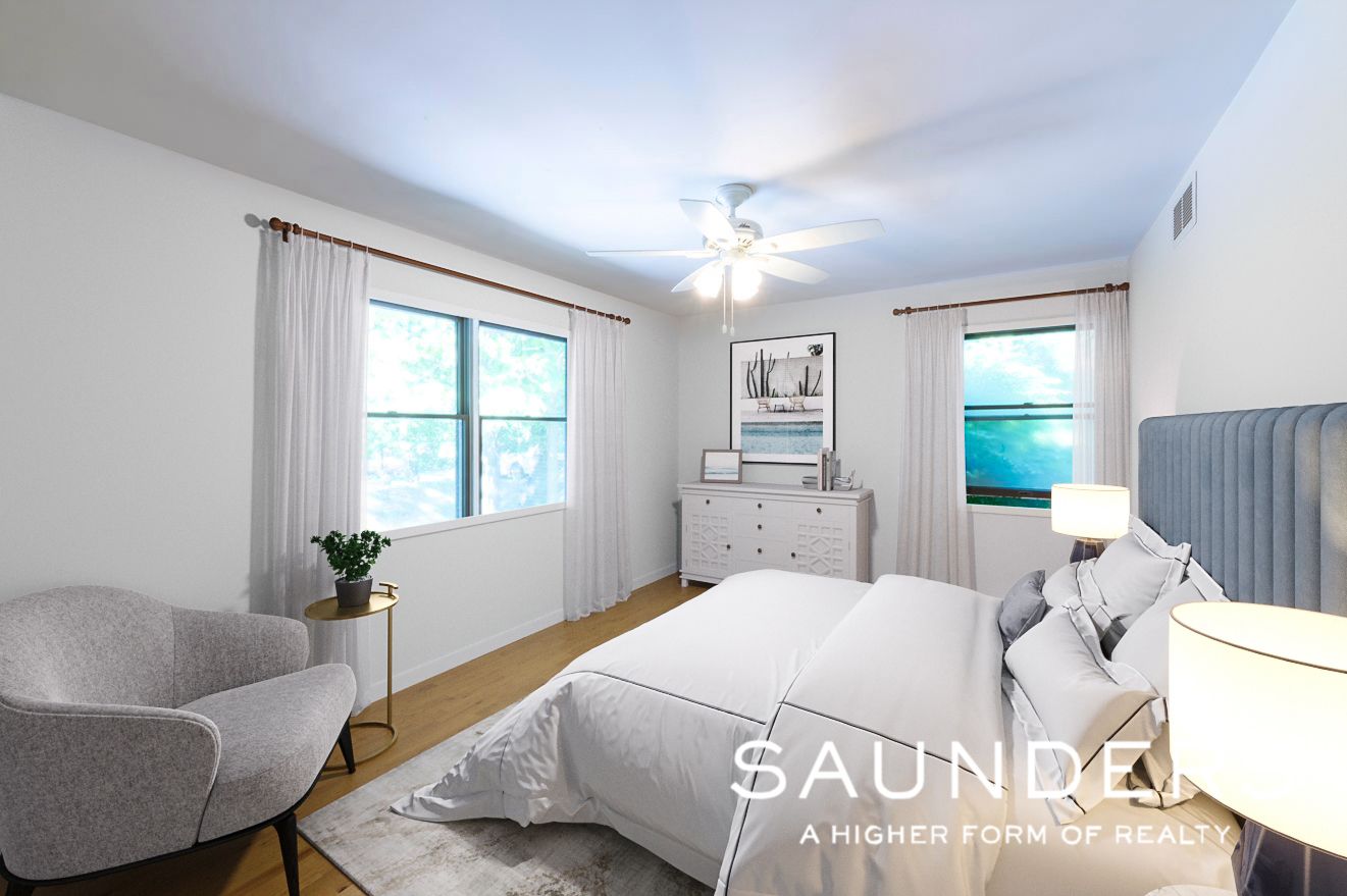  Virtual rendering of furnished Master Bedroom.