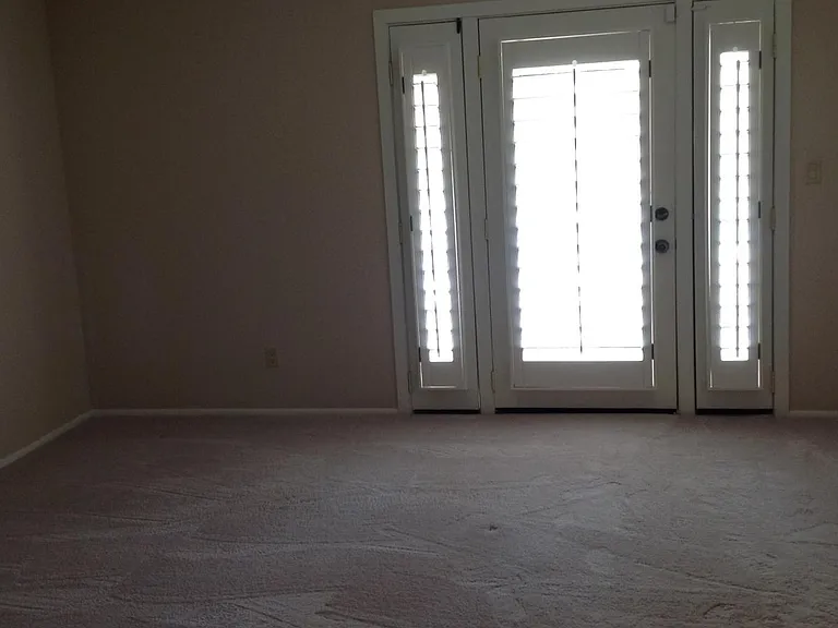 Backyard entry to Master Bedroom