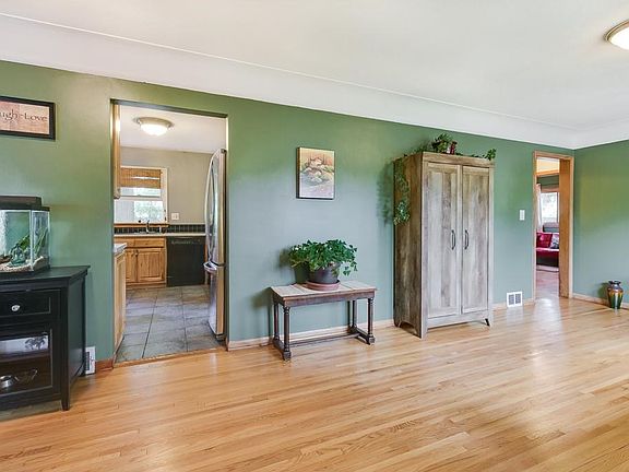Large living room with great character.