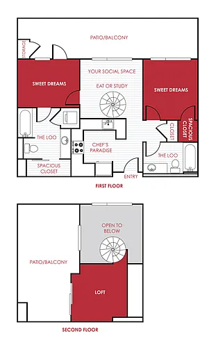 Floor plan 411