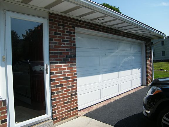 Side Entry and 2 car garage.