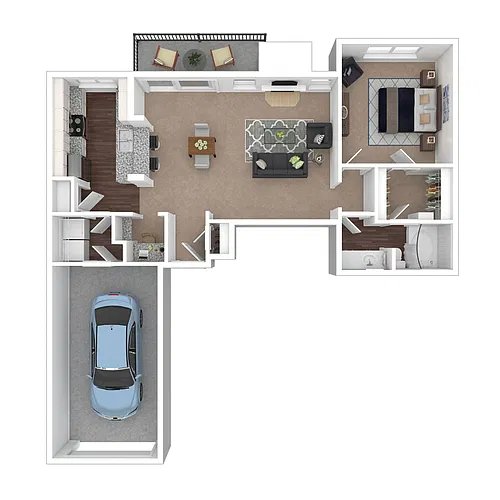 Floor plan Pecos