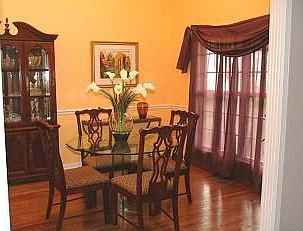 Beautiful finished wood flooring