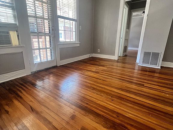Sunny living room and hardwood floors throughout!