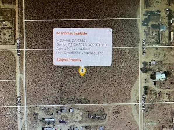 Fetters St, Mojave, CA 93501
