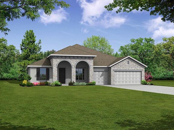 Elevation B Opt Stone Front