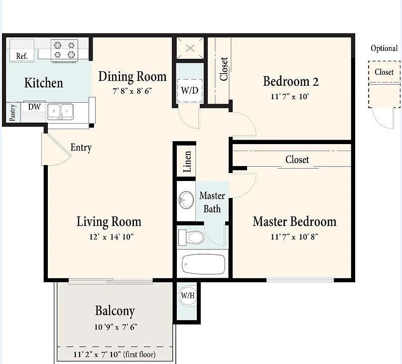Floor plan Elm