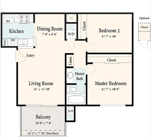 Floor plan Elm