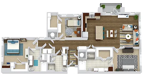 Floor plan Garrison