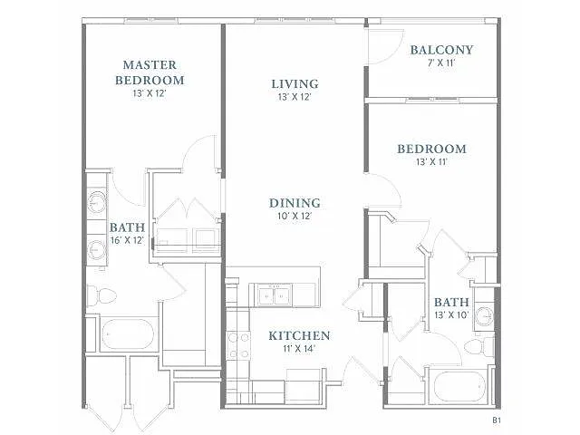 Floor plan Valley