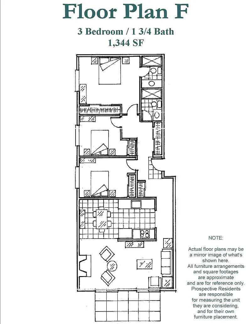 Floor plan Floor Plan F