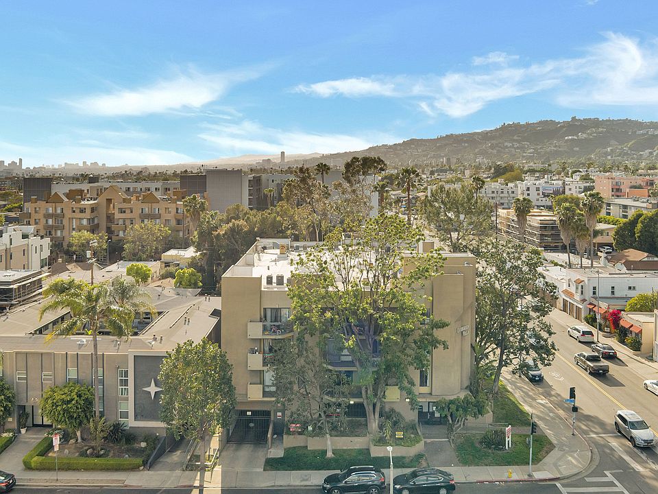 Aerial view of building