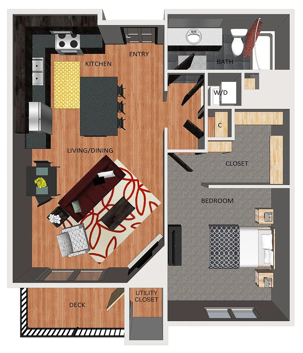 Floor plan Bedford