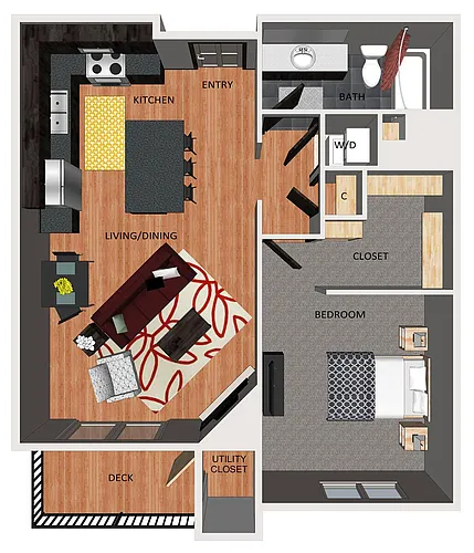 Floor plan Bedford