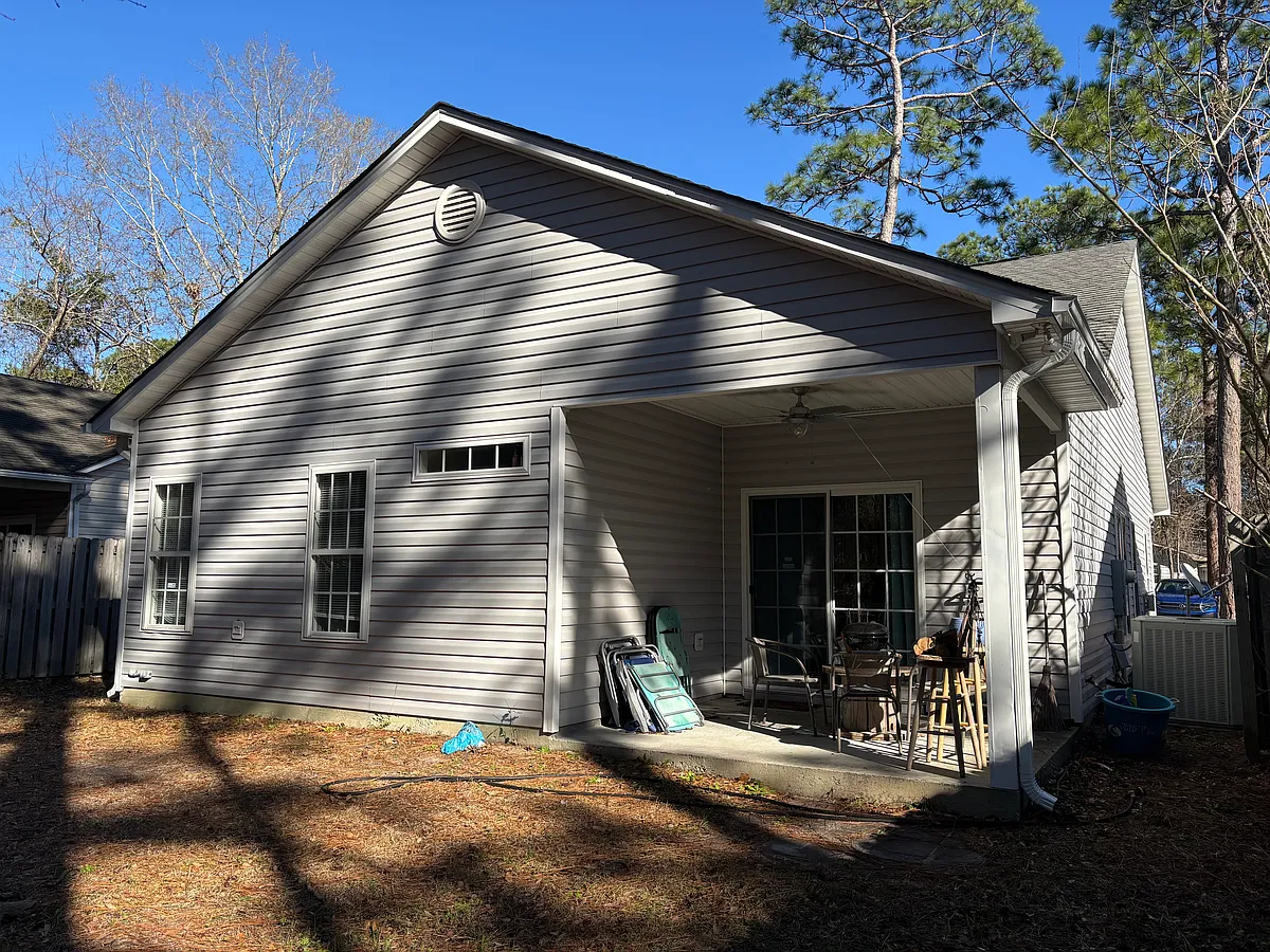 Back Yard and Patio - 142 Charter Dr