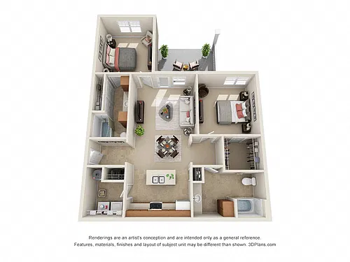 Floor plan Jordan II