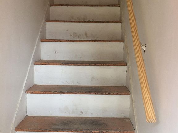 Stairway up to apartment