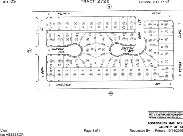 0 Yerba Blvd Lot 40, California City, CA 93505