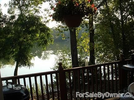 Front Window View
						:
						View of Laurel Lake from the deck in summer.