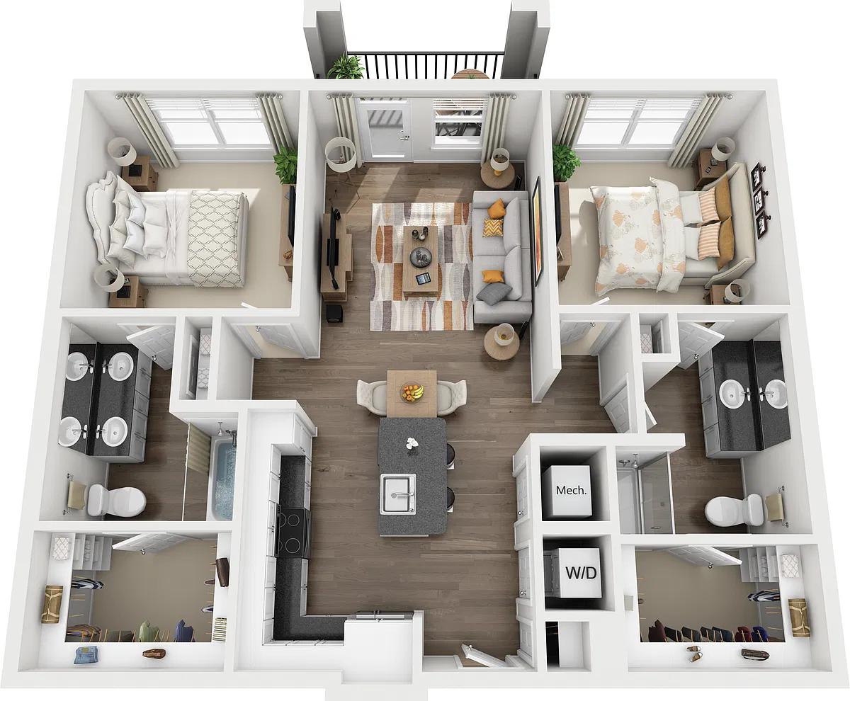 Floor plan B1
