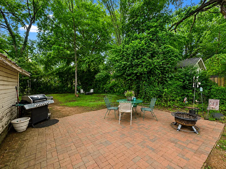 Shared Backyard Space with Paver Patio, Large Yard and Parking