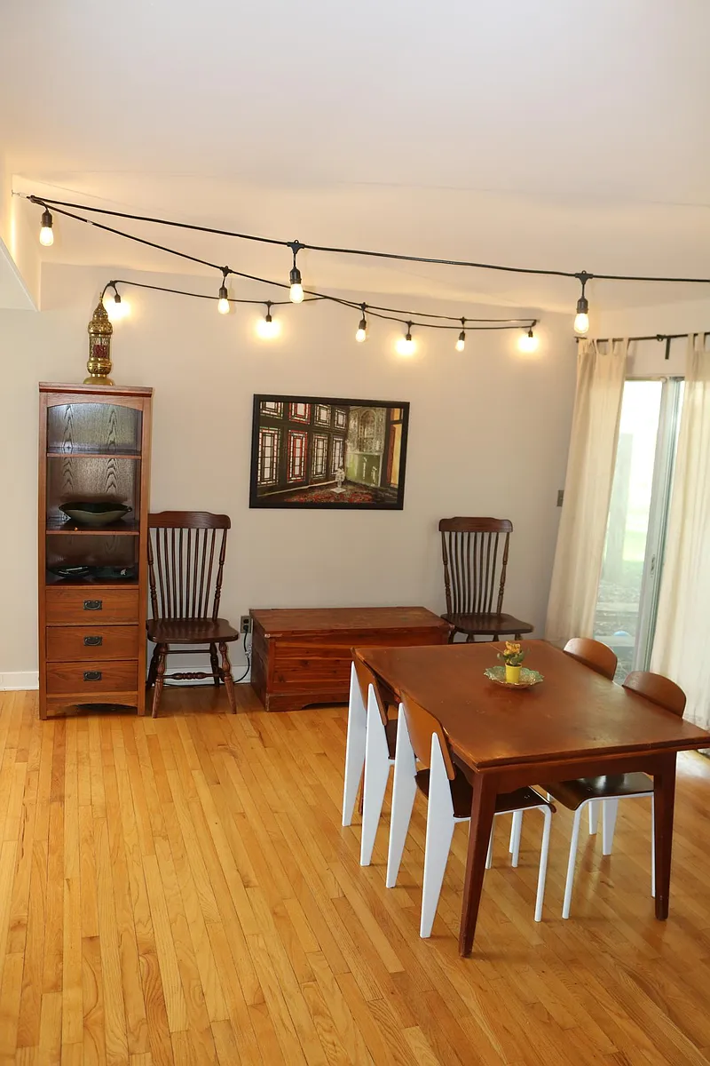 Dining area with sliding door - access to patio. - 1783 Hideaway Lane Dr