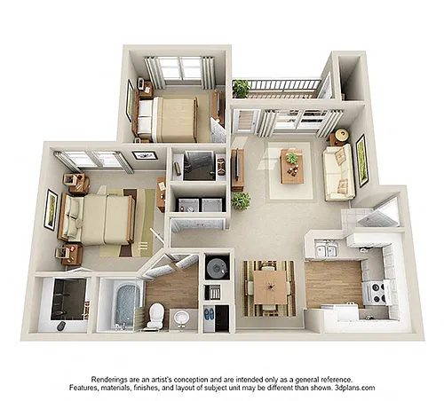 Floor plan Daytona