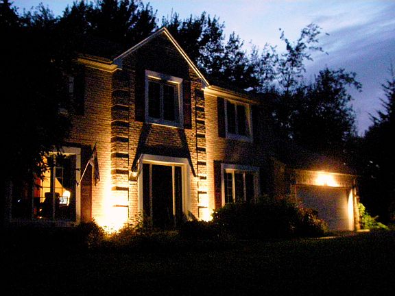 Front, Night View