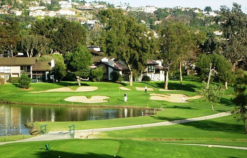 View to the homes from The La Costa Resort